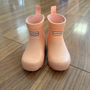 Hunter Toddler Pink Rain Boots, size EU27/US10